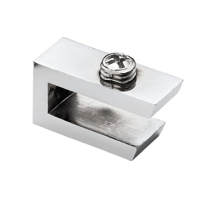 U Cam Etejeri ( Metal Vidalı Max. 10 Mm ) Krom