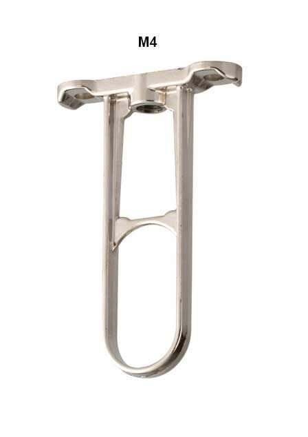 Compact Hırdavat Uzun Askı Flanş (15×30) Açık M4 Nikel