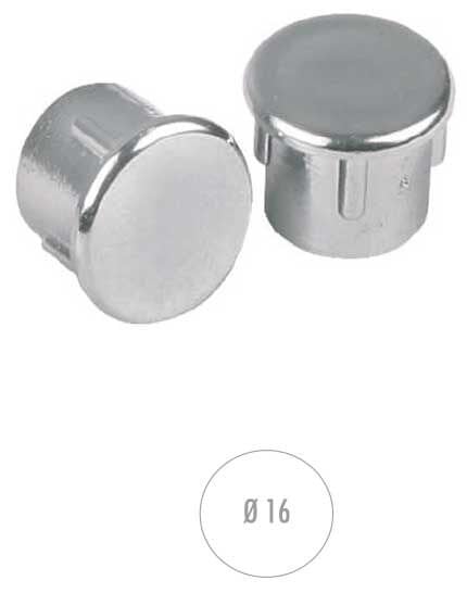 Compact Hırdavat Boru Bağlantı Tapası Ø16 Mm Krom
