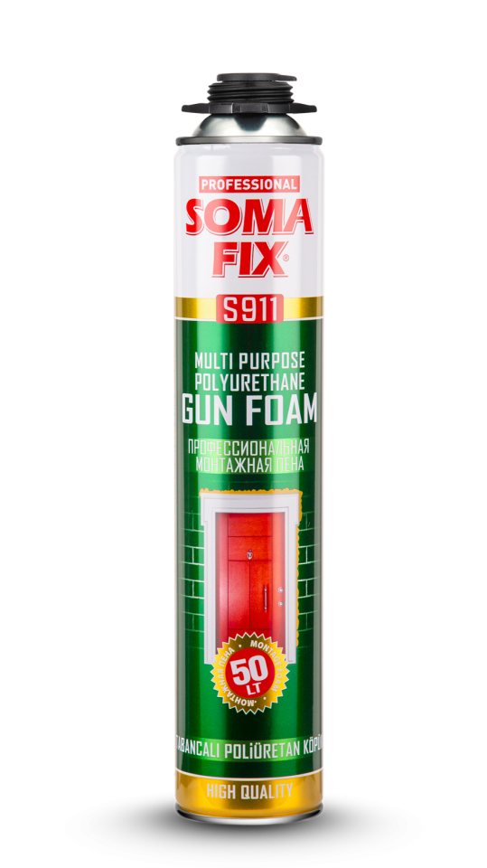 Somafix Tabancalı Poliüretan Köpük S911 – 750 Ml