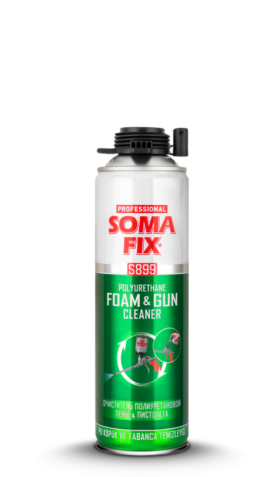 Somafix Poliüretan Köpük Ve Tabanca Temizleyici S899 – 500 Ml
