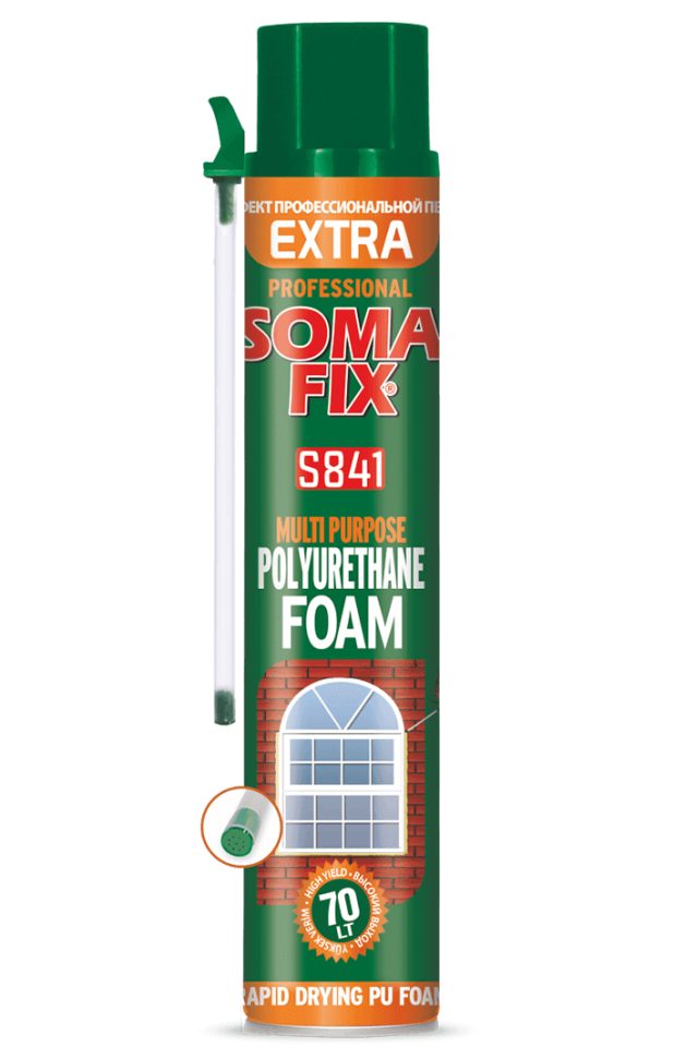Somafix Ekstra Poliüretan Köpük S841 – 850 Ml