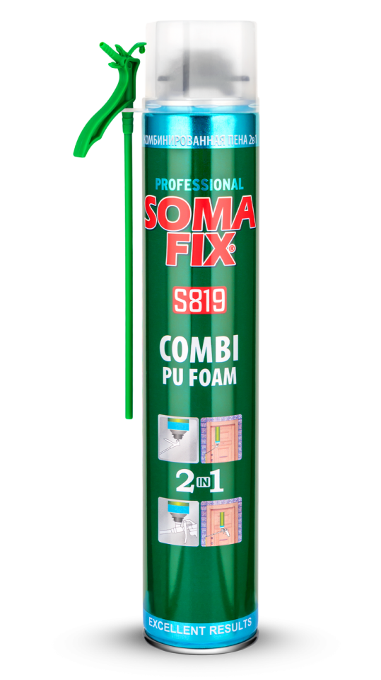 Somafix Combi Valfli Poliüretan Köpük S819 – 750 Ml