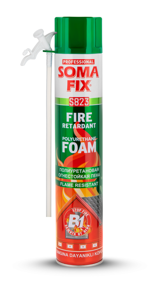 Somafix Yangına Dayanıklı B1 Poliüretan Köpük S823 – 750 Ml