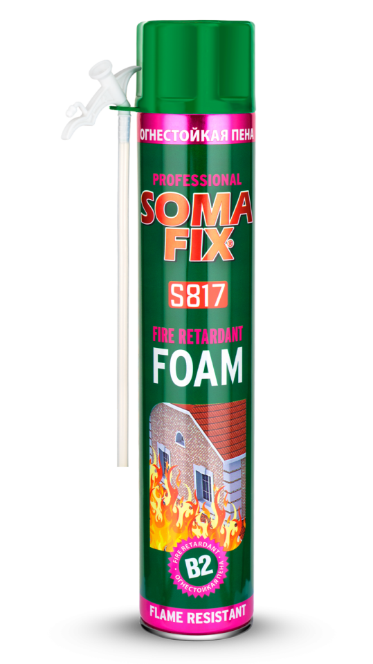 Somafix B2 Yangına Karşı Dayanıklı Poliüretan Köpük S817 – 750 Ml