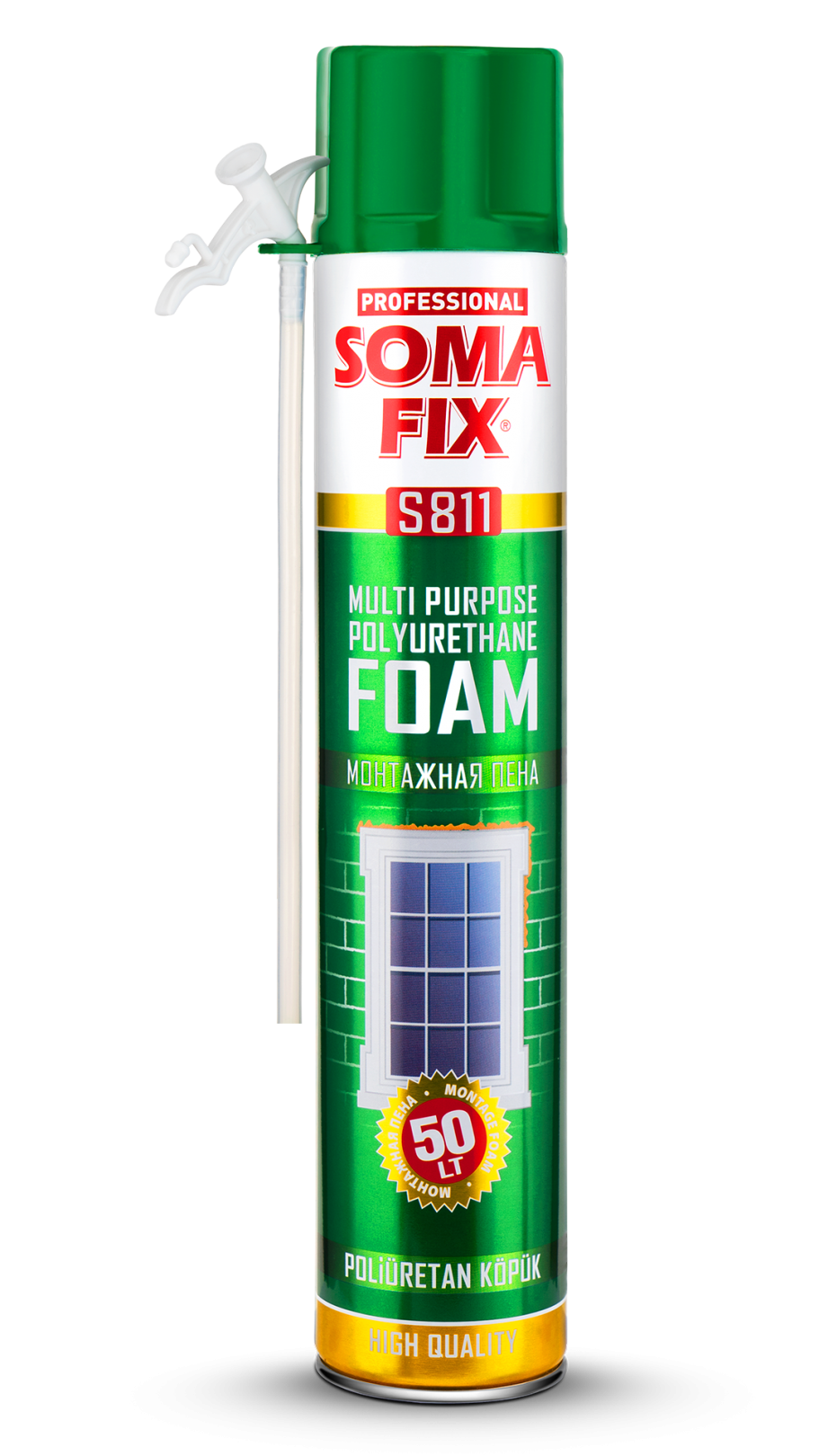 Somafix Poliüretan Köpük S811 – 750 Ml