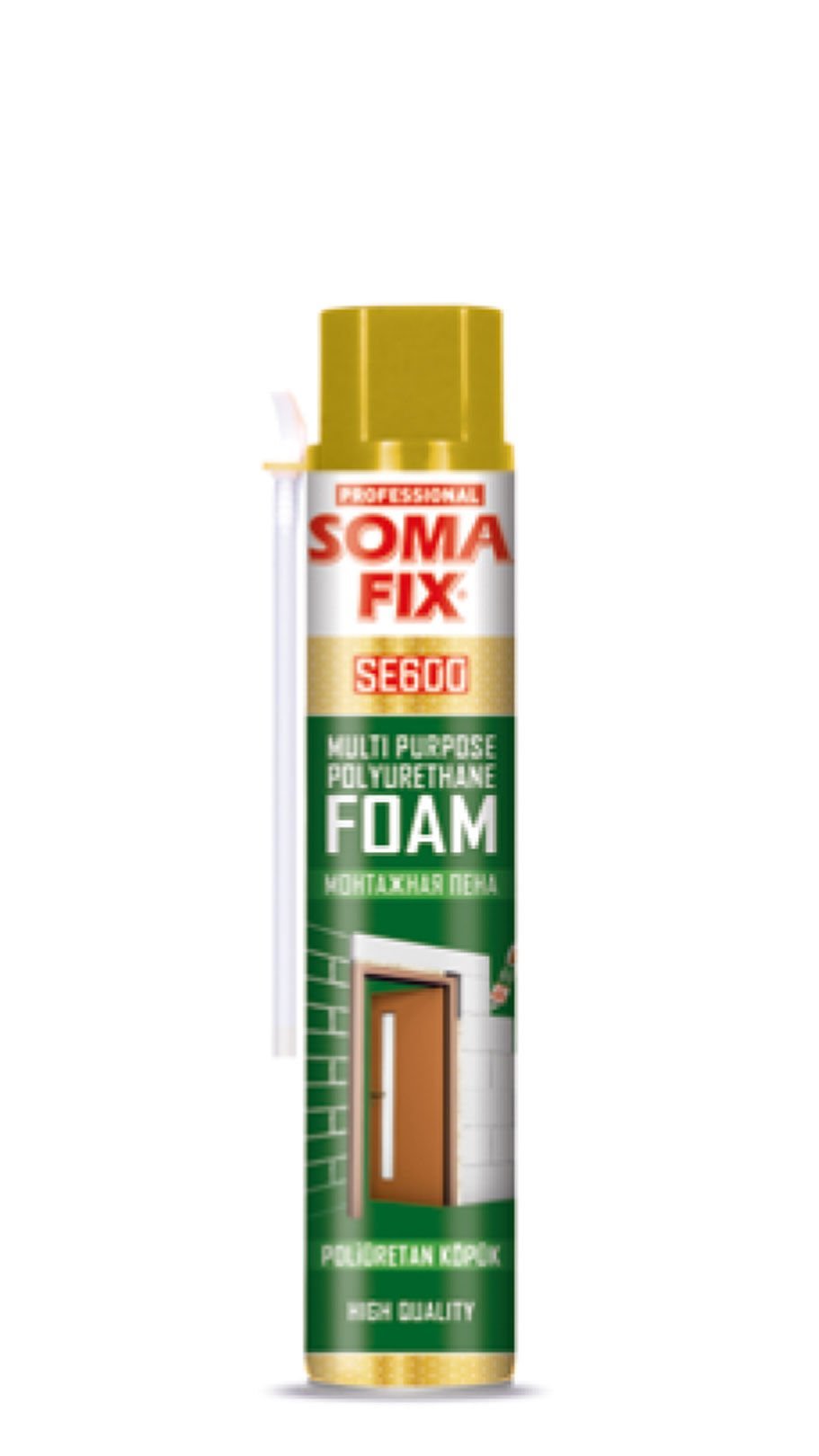 Somafix Poliüretan Köpük Se600 – 600 Ml