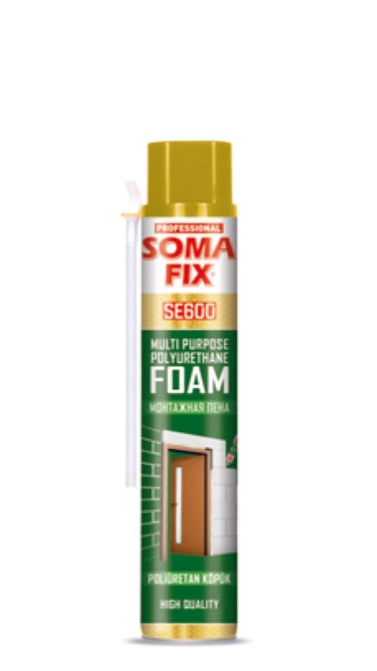Somafix Poliüretan Köpük Se600 – 600 Ml