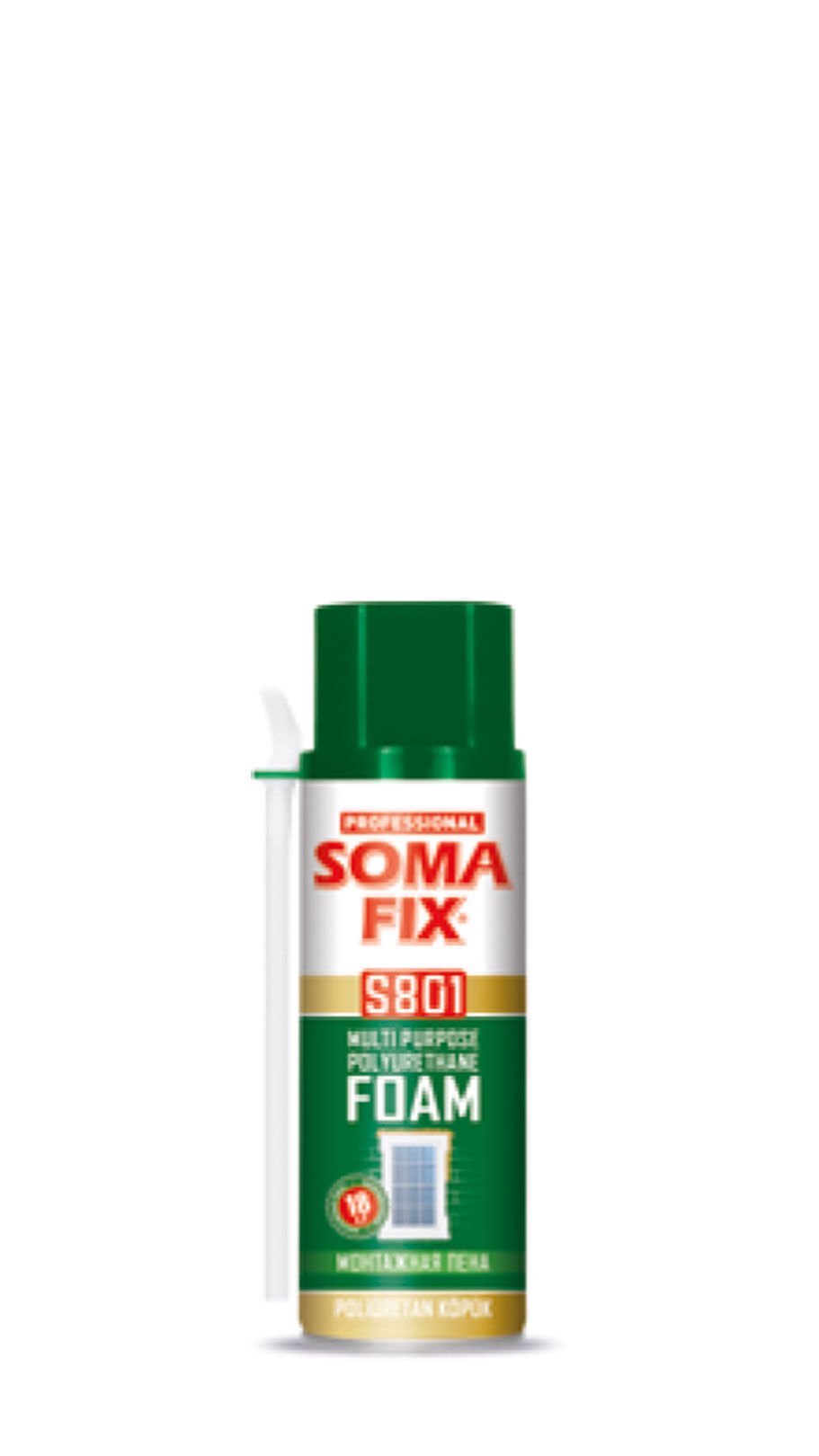 Somafix Poliüretan Köpük S801 – 300 Ml
