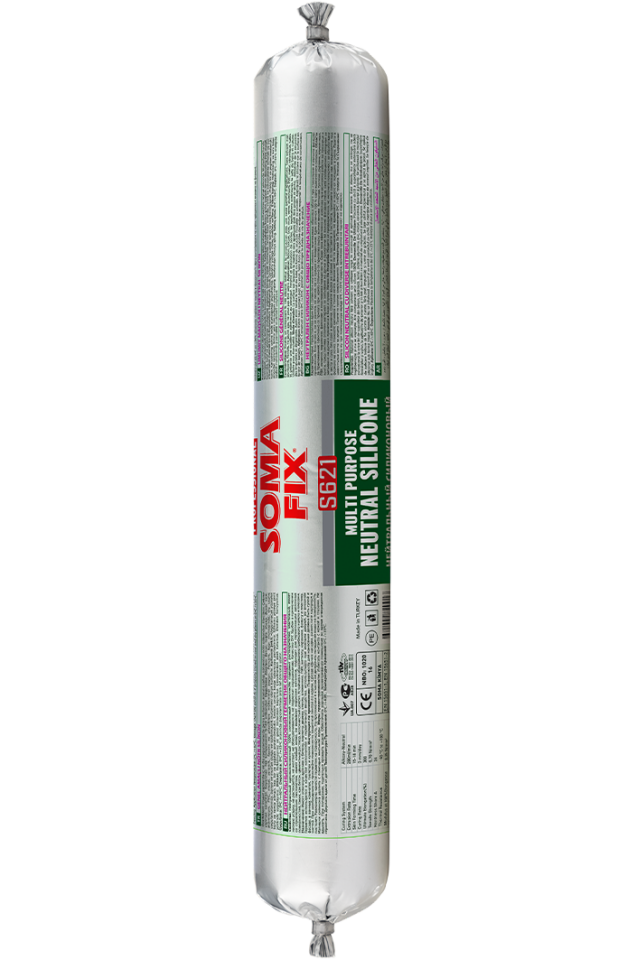 Somafix Genel Amaçlı Nötr Sosis Silikon S621 – Beyaz