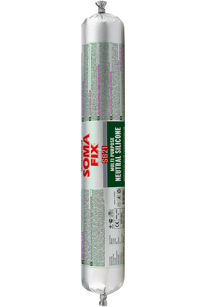 Somafix Genel Amaçlı Nötr Sosis Silikon S622 – Siyah