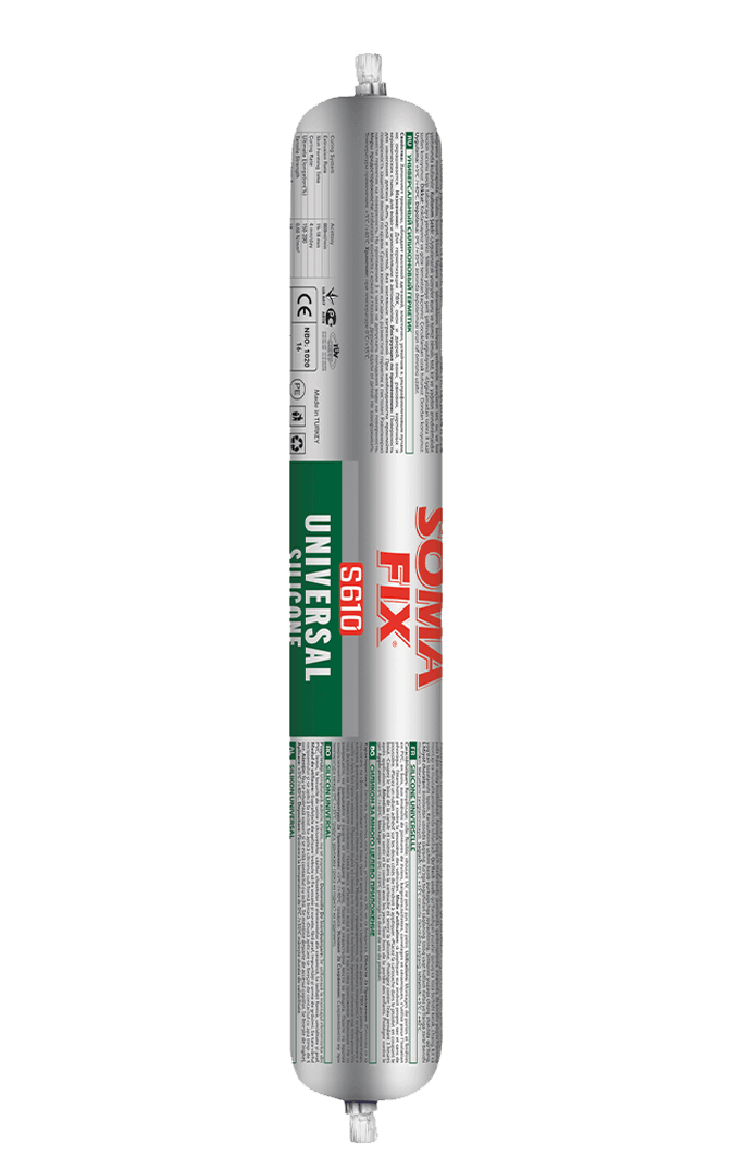 Somafix Banyo Ve Mutfak Tüp Silikon Beyaz Renk S61 – 50 Ml
