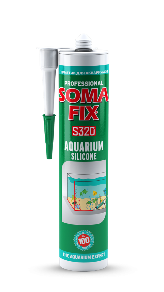 Somafix Akvaryum Silikonu S221 – Beyaz Renk