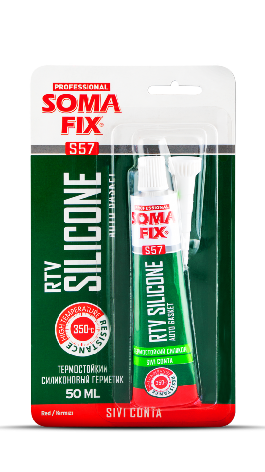 Somafix Rtv Tüp Silikon Gri (Sıvı Conta)  S58