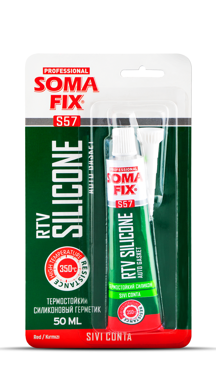 Somafix Rtv Tüp Silikon Siyah (Sıvı Conta)  S59