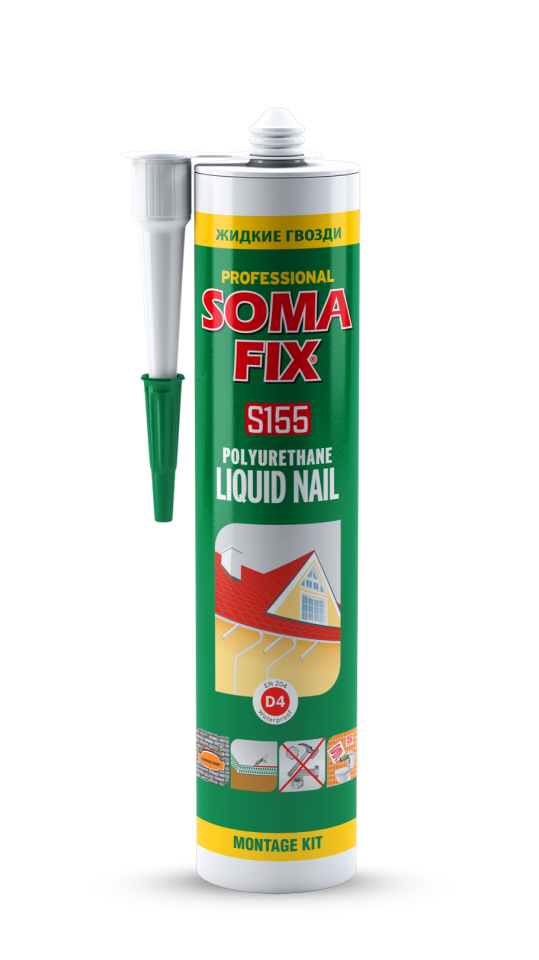 Somafıx Sıvı Çi̇vi̇ D4 (Poli̇üretan Bazlı) Bej Renk – S155
