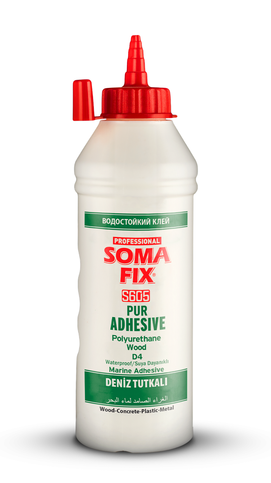 Somafıx Parke Ve İskelet Deniz Tutkalı S605 – 500 Gr Amberr