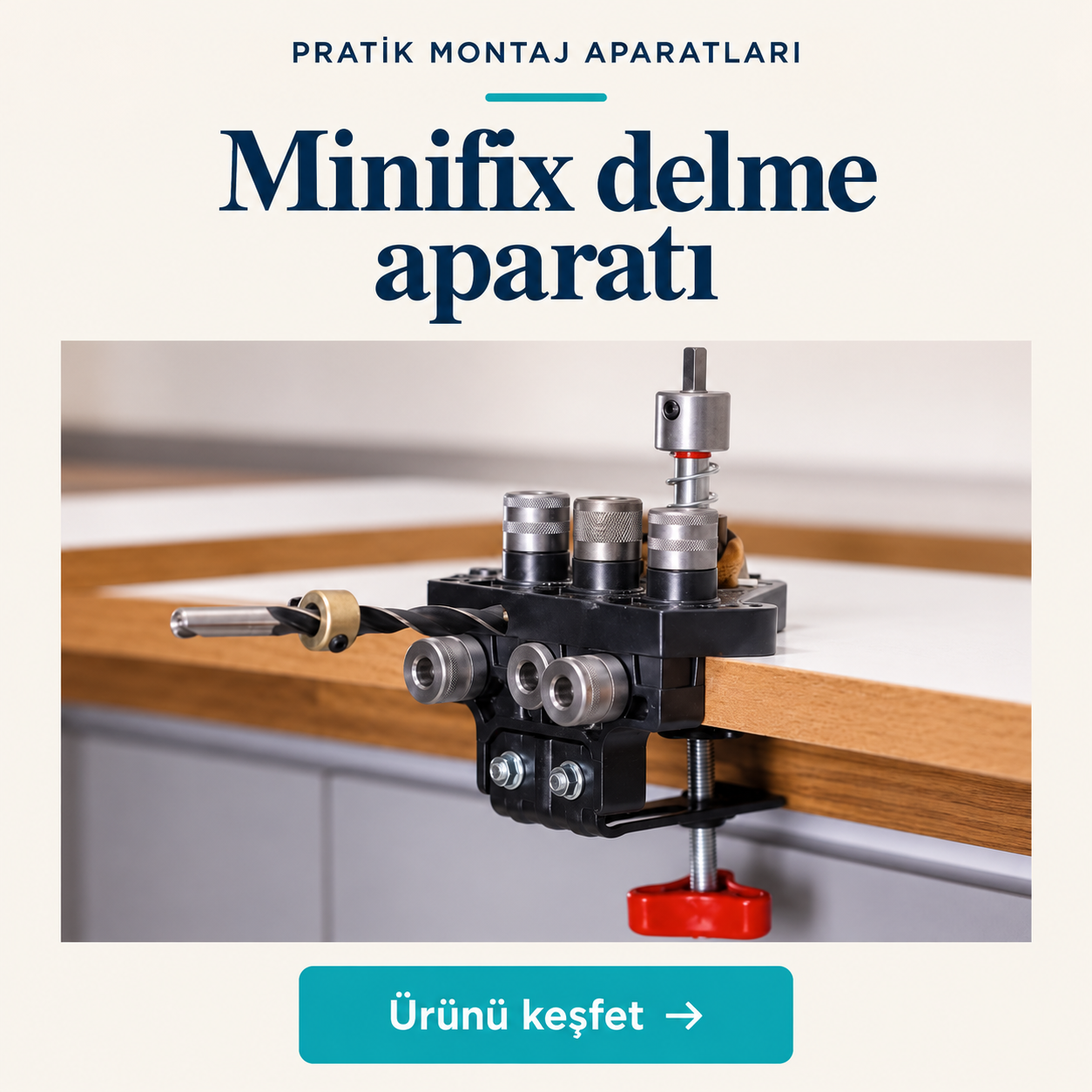 Minifiks delme aparatı