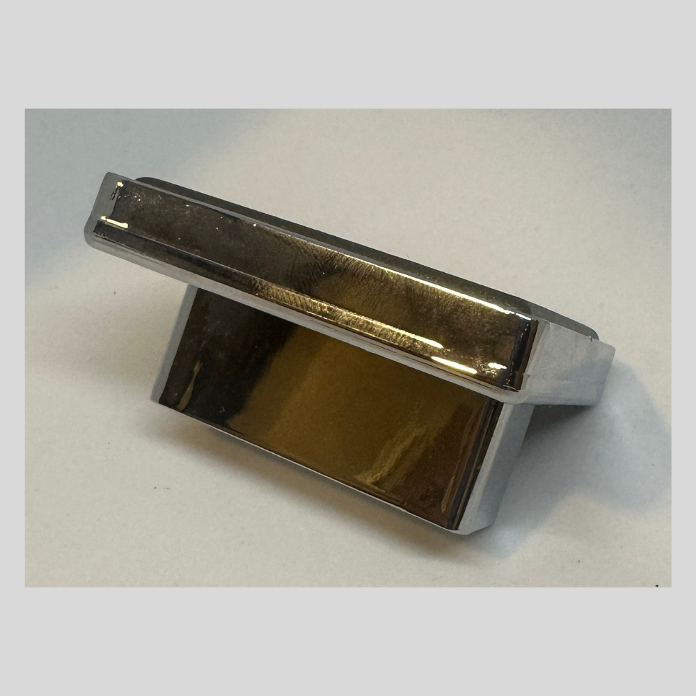 Kare Plastik Kulp 60 x 60 mm | 32 mm Delik Aralıklı Mobilya Kulpu