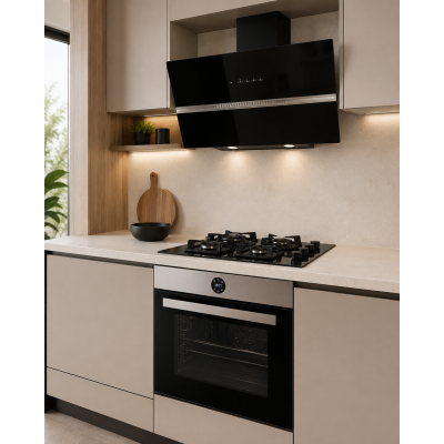 ALVEUS SET 9001 3'lü Siyah Ankastre Set