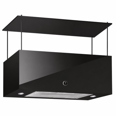 Alveus Slim Diamond Island Black 90 cm Siyah Ada Tipi Davlumbaz