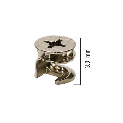 Ayderfix Gövde Ø 15 mm x 13,3 mm Çinko (18 mm Sunta Uyumlu)