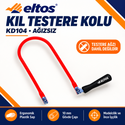 Eltos KD104 Kıl Testere Kolu – Ağızsız