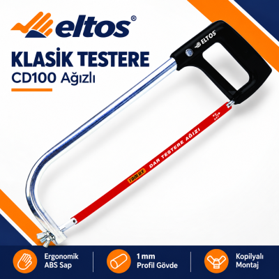 Eltos Klasik Testere – CD100 Ağızlı