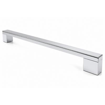 Köprü Kulp 192 mm Krom Alüminyum Mobilya Kulpu – Dolap Çekmece Kapak Kolu Modern Tasarım