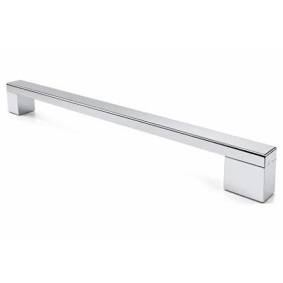 Köprü Kulp 224 mm Krom Alüminyum Mobilya Kulpu – Dolap Çekmece Kapak Kolu Modern Tasarım