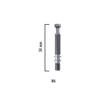 Minifix Mili M6 X 34 Çinko