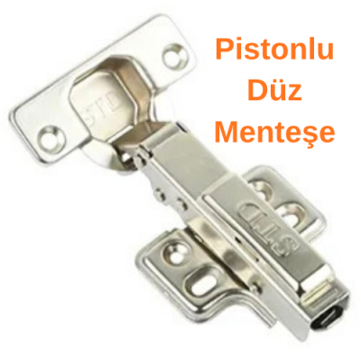 STD Pistonlu Düz Menteşe