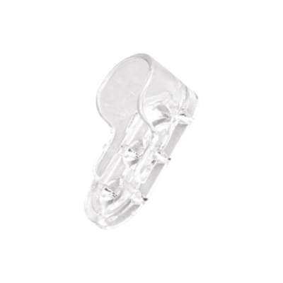 Osena Kristal Oval Boru Flanşı 44 X 19 Mm Şeffaf | Oval Askı Borusu Sabitleme Aparatı | Şeffaf Mobilya Boru Bağlantı Flanşı | Ürün Kodu: 2706