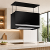 Alveus SMS Diamond Island Black 90 cm Siyah Ada Tipi Davlumbaz