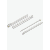 Beyaz Çekmece Rayı 60 cm  – Klasik Tip | 1 mm Sac Kalınlığı