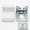 Compact Beyaz Dolap Askı Elemanı Ayarlanabilir Sistem 1.2 Mm Sac Kalınlığı