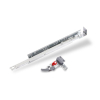 King Slide 1A88 Push Open + Silent Soft Closing Gizli Çekmece Rayı 500 mm (16 mm)