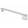 Köprü Kulp 224 mm Krom Alüminyum Mobilya Kulpu – Dolap Çekmece Kapak Kolu Modern Tasarım