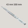 Ponte 43 mm 500 mm Çift Açılım Teleskopik Ray