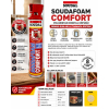 Soudal Soudafoam Comfort Genius Gun 750 ml Kontrollü Poliüretan Montaj Köpüğü