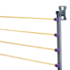 TAK-AS TKS-01 Katlanır Makaralı Alüminyum Çamaşır Askılığı 12 Metre