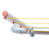 TAK-AS TKS-06 Alüminyum Küpeşte Çamaşır Askılığı 12 Metre